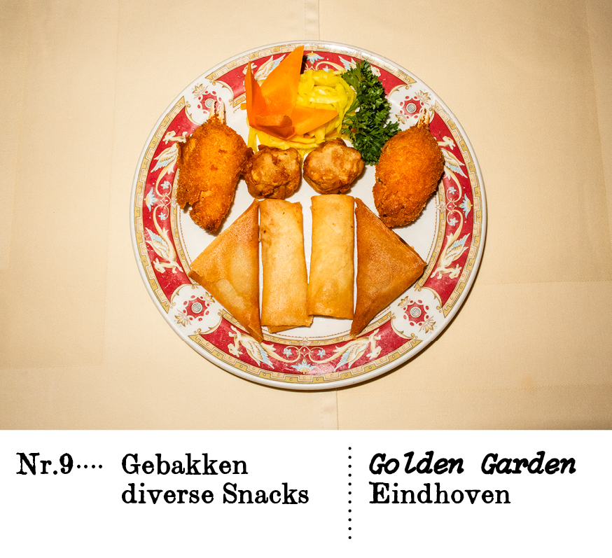 Nr. 9Gebakken diverse Snacks Golden Garden,Eindhoven