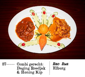 Nr. S7Combi gerecht: Daging Roedjak & Honing Kip Hao Hua,Elburg